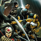 The cover of Batman and The Outsiders #1.